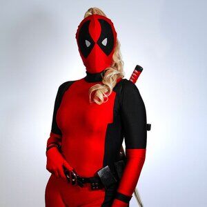 Complete Lady Deadpool Cosplay Costume